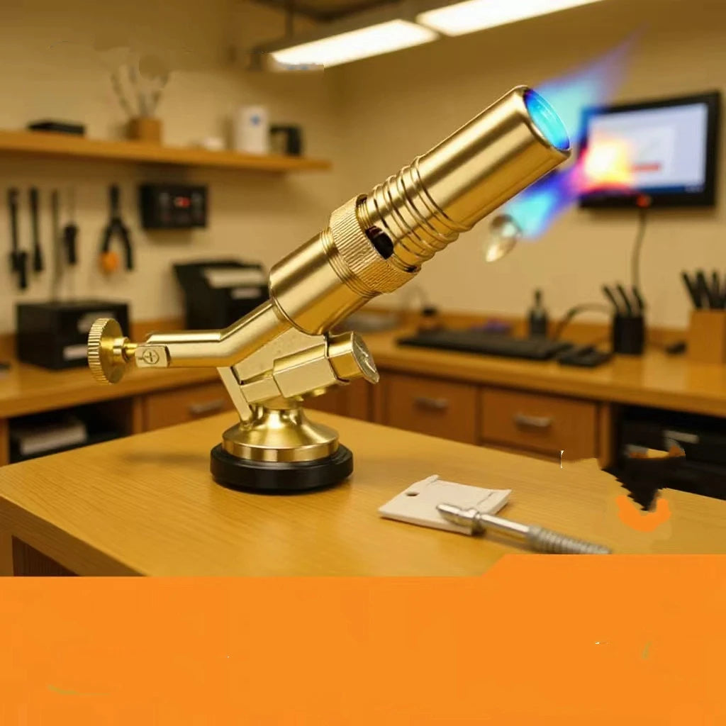 Outdoor Welding Gas Torch Flame Butane Burner Camping BBQ Lighter Flamethrower Kitchen Supplies Welding Equipment Zpaxo