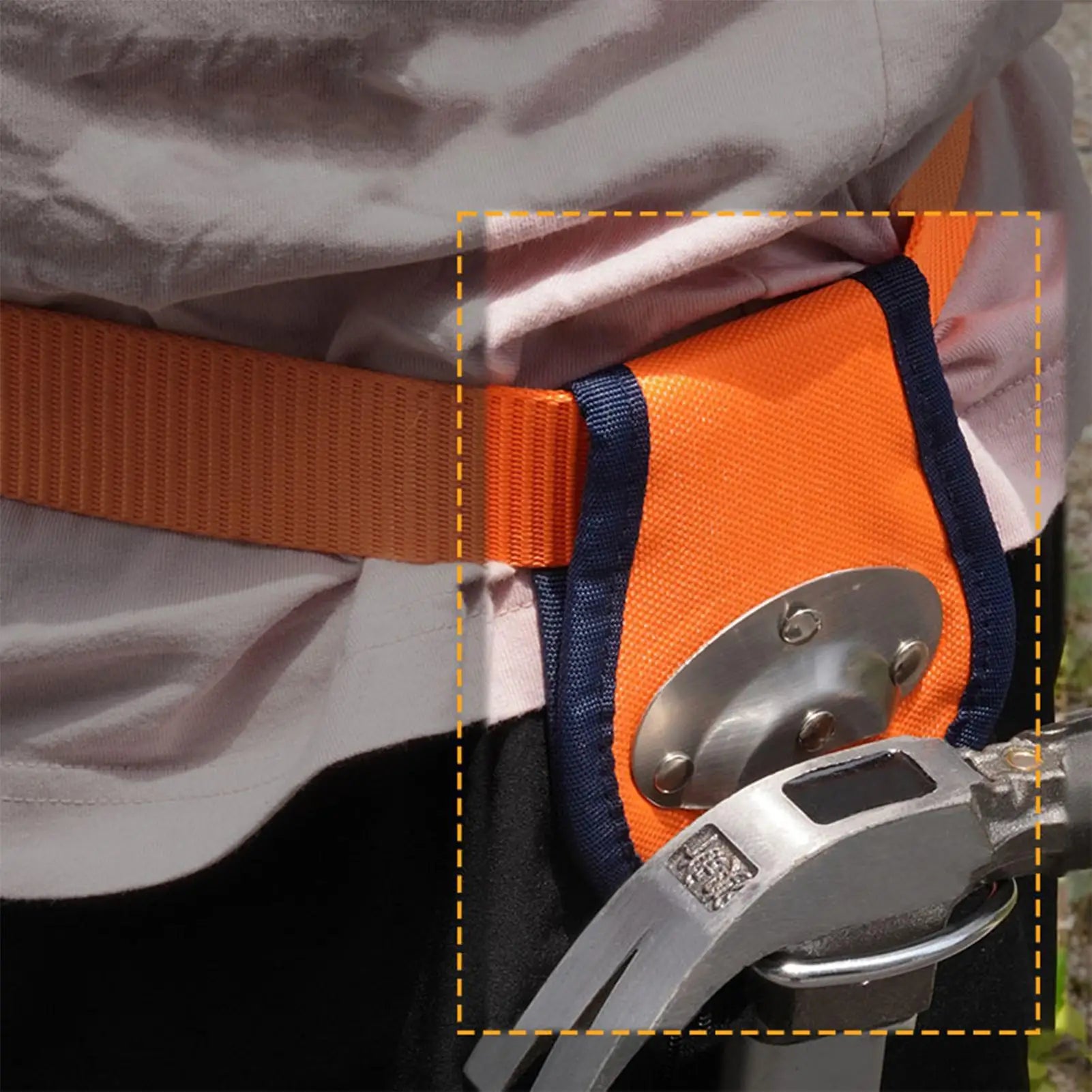 Hammer Holder Portable Waist Mounted Heavy Duty Holster Axe Mallet