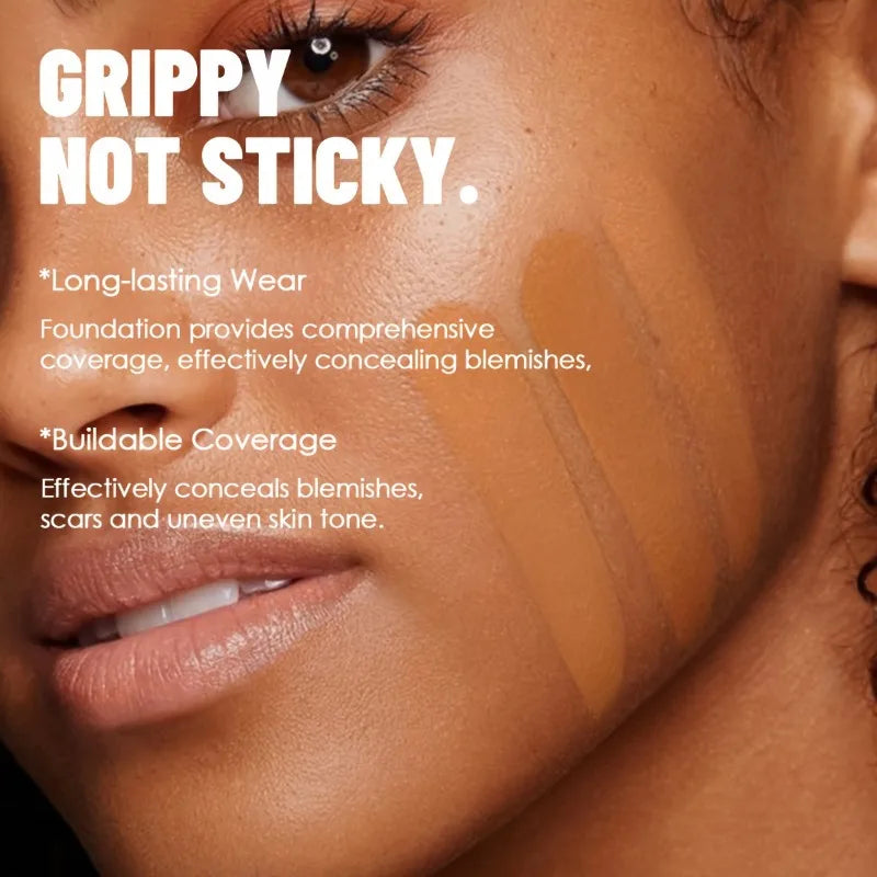 1PC Full Coverage, Covering Dark Circles, Natural,Concealer, Matte, Non-sticky, Liquid Foundation, Suitable for All Skin Types Zpaxo