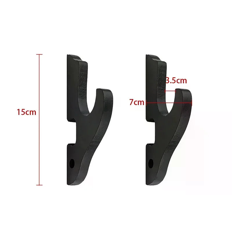 For Samurai Rack Wall Mount Wooden Sword Stand Holder Hook Hanger Adjustable Display Rack Knife Cosplay Wand Sword Zpaxo