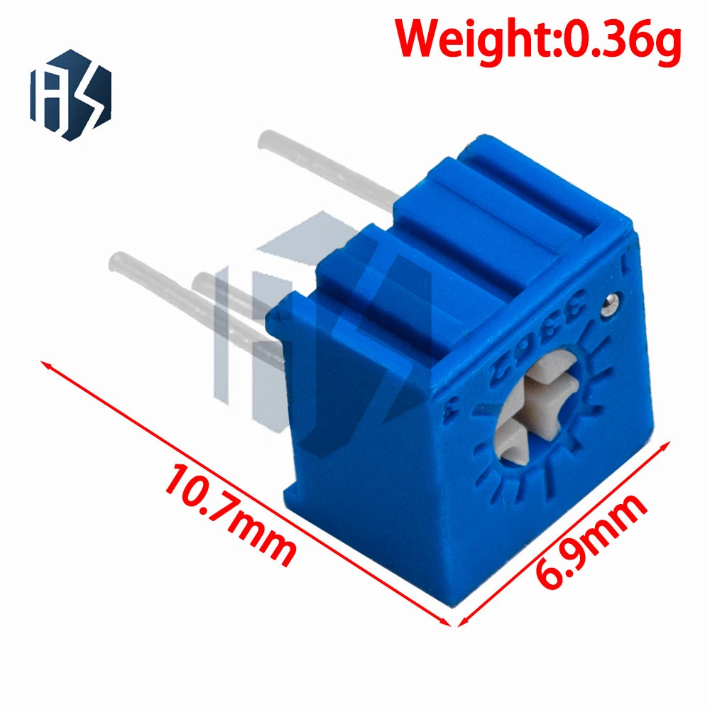 3362 Series Trimmer Potentiometer 500R-100K 101-105 201-204 501-504 Zpaxo