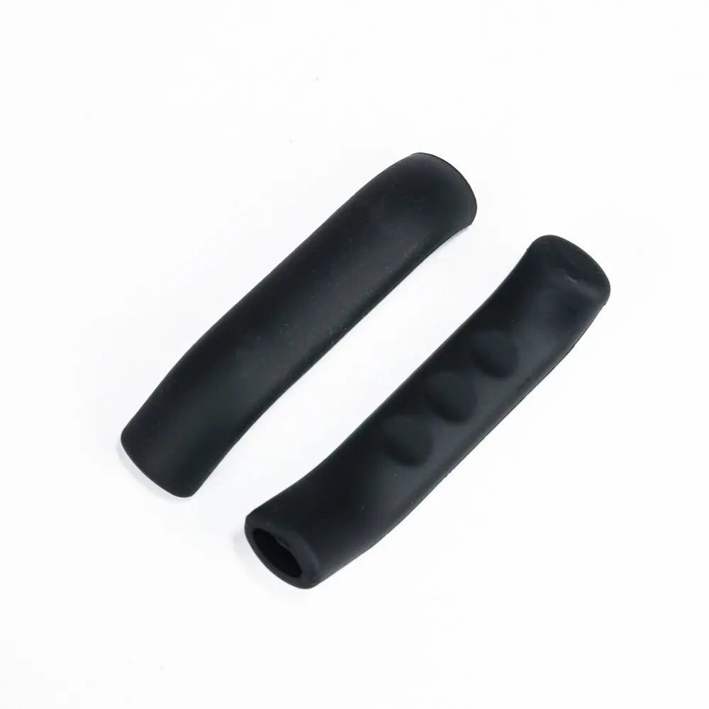 1 Pair Bicycle Brake Handle Protection Cover Mountain Road Bike Brake Lever Protection Anti Slip Gel Sleeve Cycling Accessories Zpaxo black