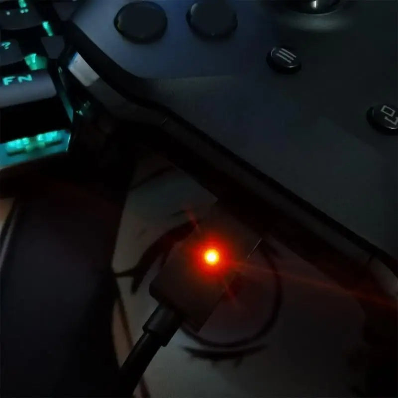 652F Game Controller Power Cable with Light USB Charging Cable for Controller 108inch Data Transfer Charging Wire Zpaxo CN