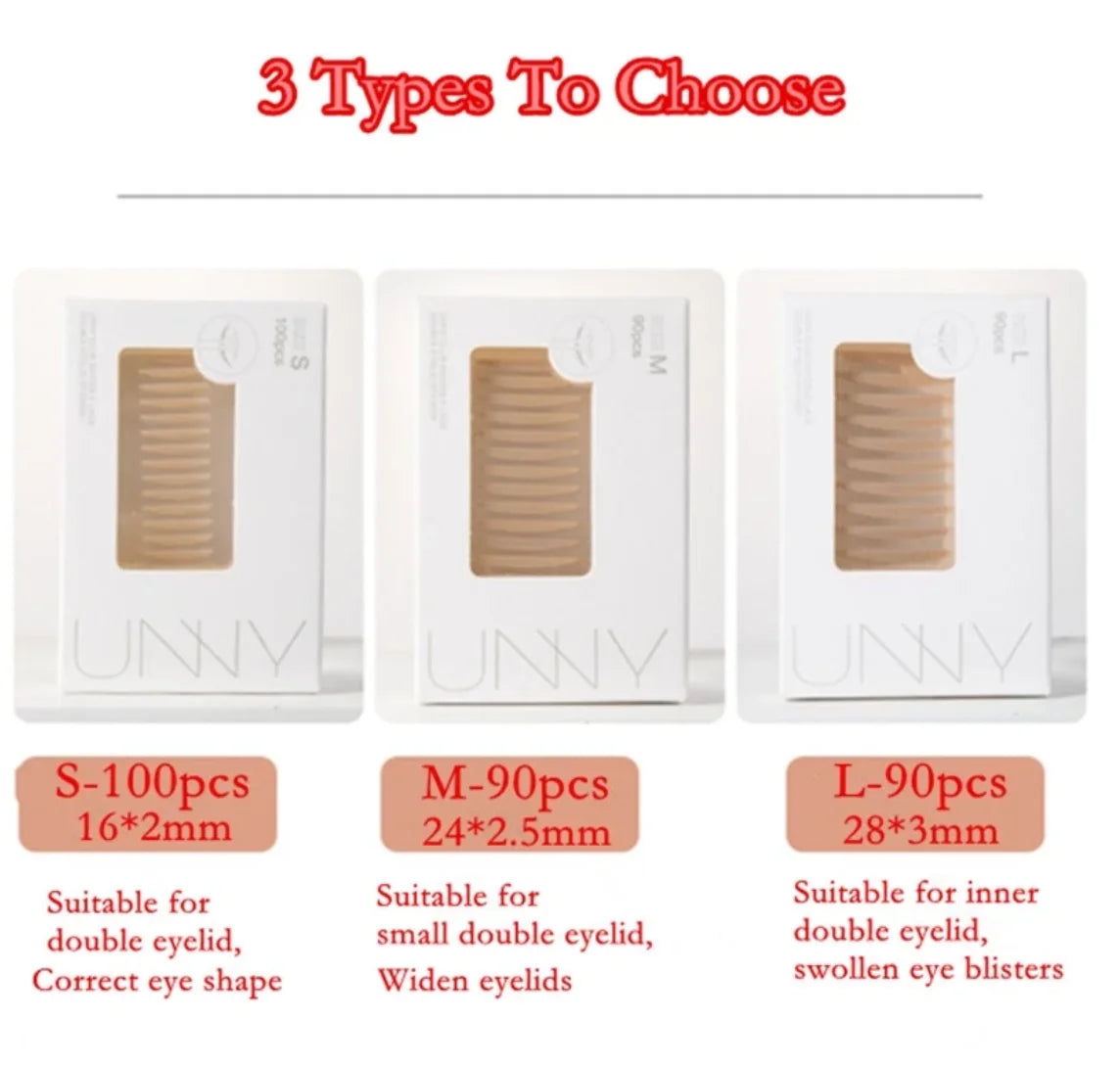 Unny Club Double Eyelid Stickers Seamless Natural Lace Invisible Zpaxo