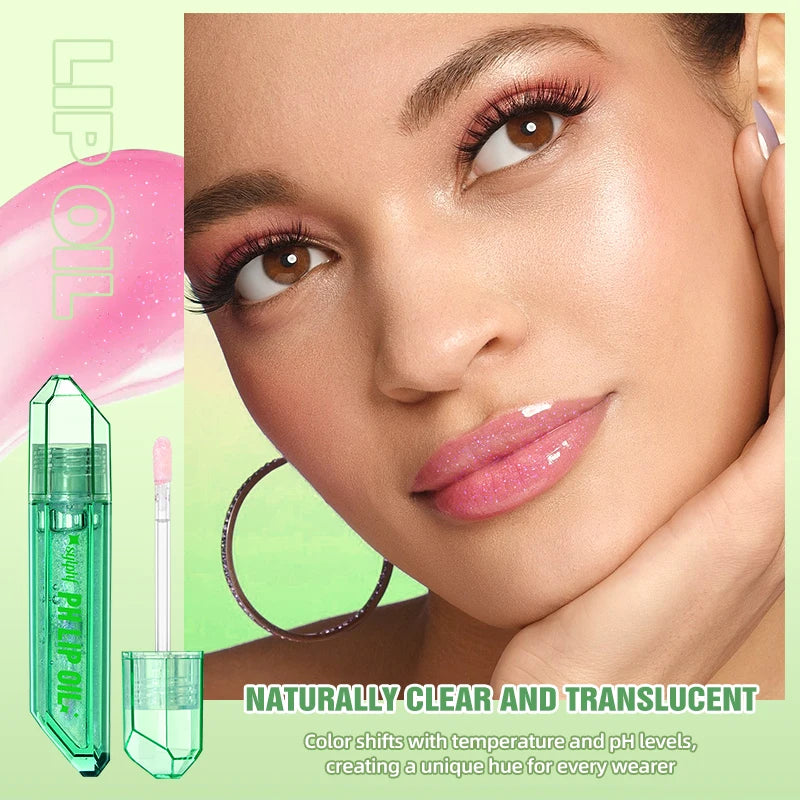 Moisturizing Lip Oil Refreshing Non Greasy Easy Apply Warm Changing