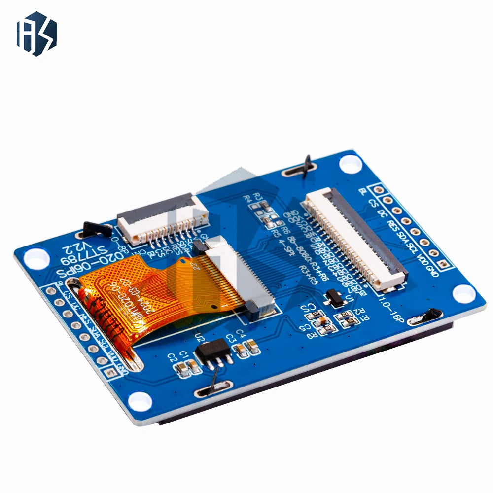 ‌2.0 Inch 240x320 Full Color TFT LCD Display Module with ST7789 Controller, SPI/Parallel Interface for arduino Zpaxo