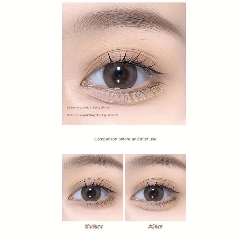 1PC Cover Dark Circles, Tear Trough Concealer Pencil, Matte, Glides on Easily, Highlighter Pencil for Natural Eye Makeup Zpaxo