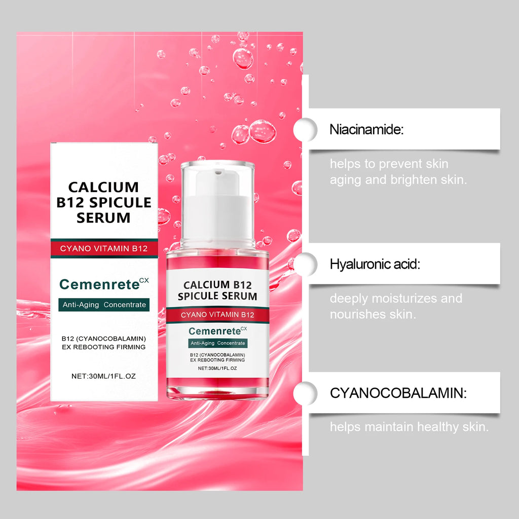 Hoygi Calcium Anti-Aging Skincare Set – Serum, Eye Patches & Balm Anti-Aging Skincare Set Zpaxo