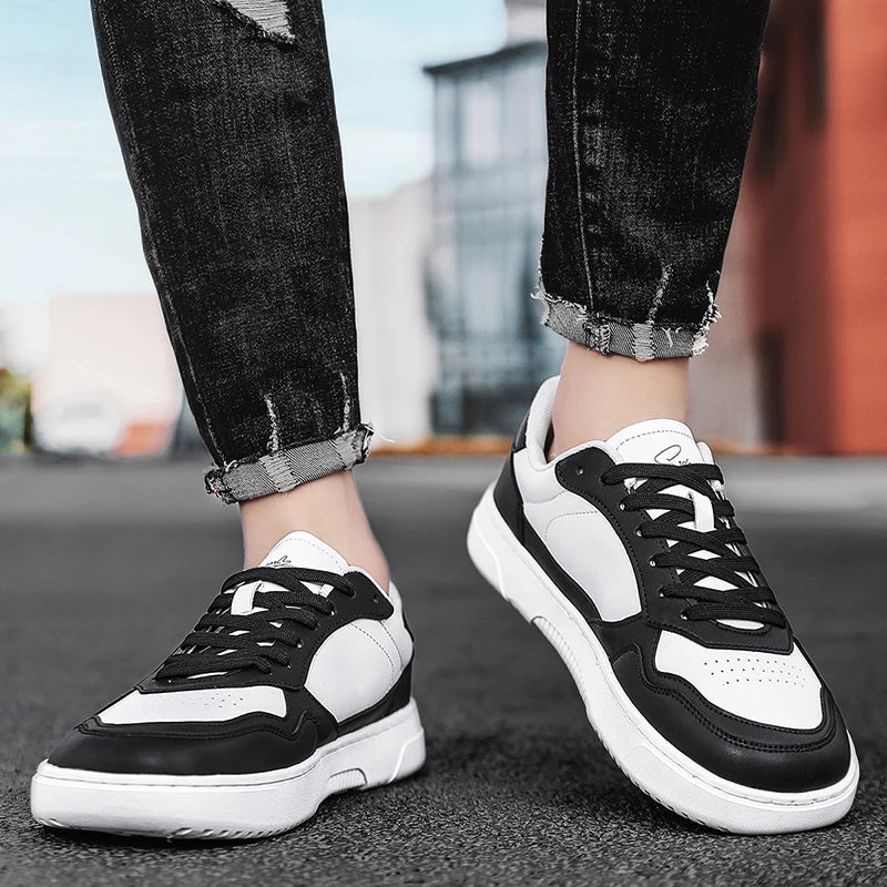 Men's Casual Sneakers Luxury Trainer Shoes Breathable Race Running