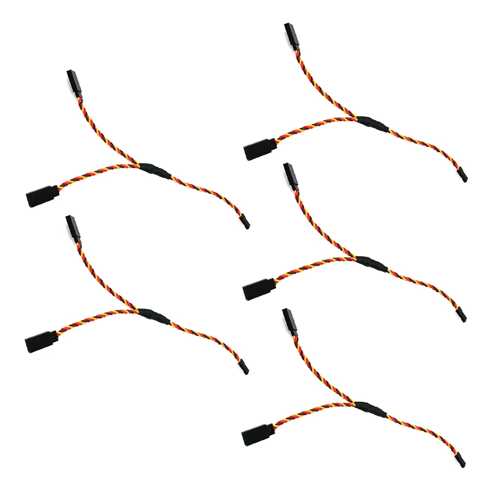 3Pin RC Servo Splitter Cable 1 Male 2 Female JR Futaba Y Harness