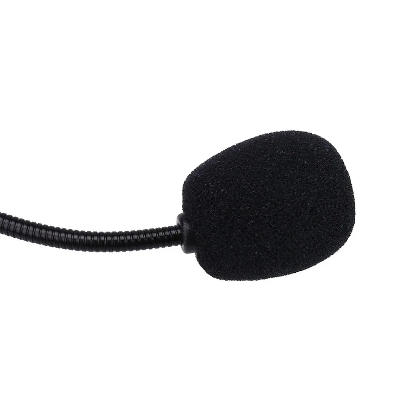 Soft Elastic Sponge Microphone Head Cover Headset Collar Mic Zpaxo