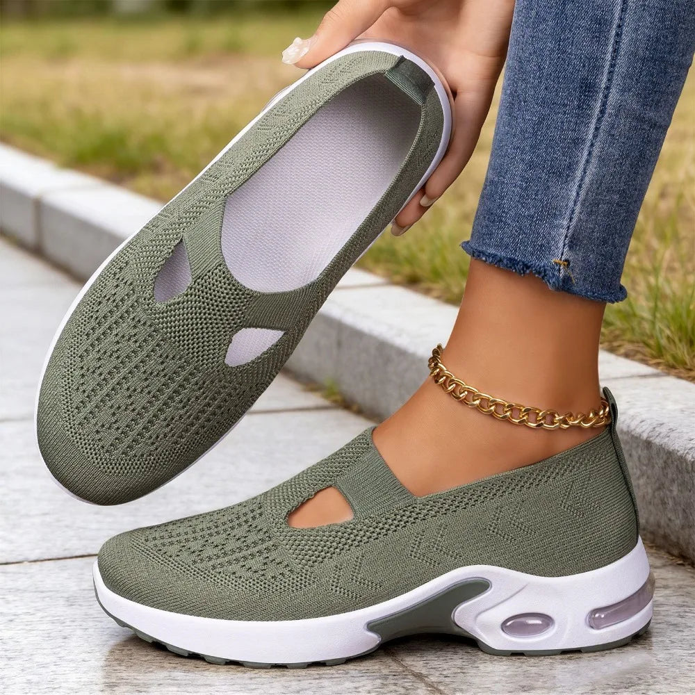 Women's 2026 Spring Versatile Casual Shoes One Step Breathable Soft