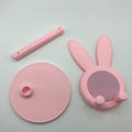 Cute Bunny Desktop Universal Mobile Phone Stand Smart Bracket Zpaxo Pink