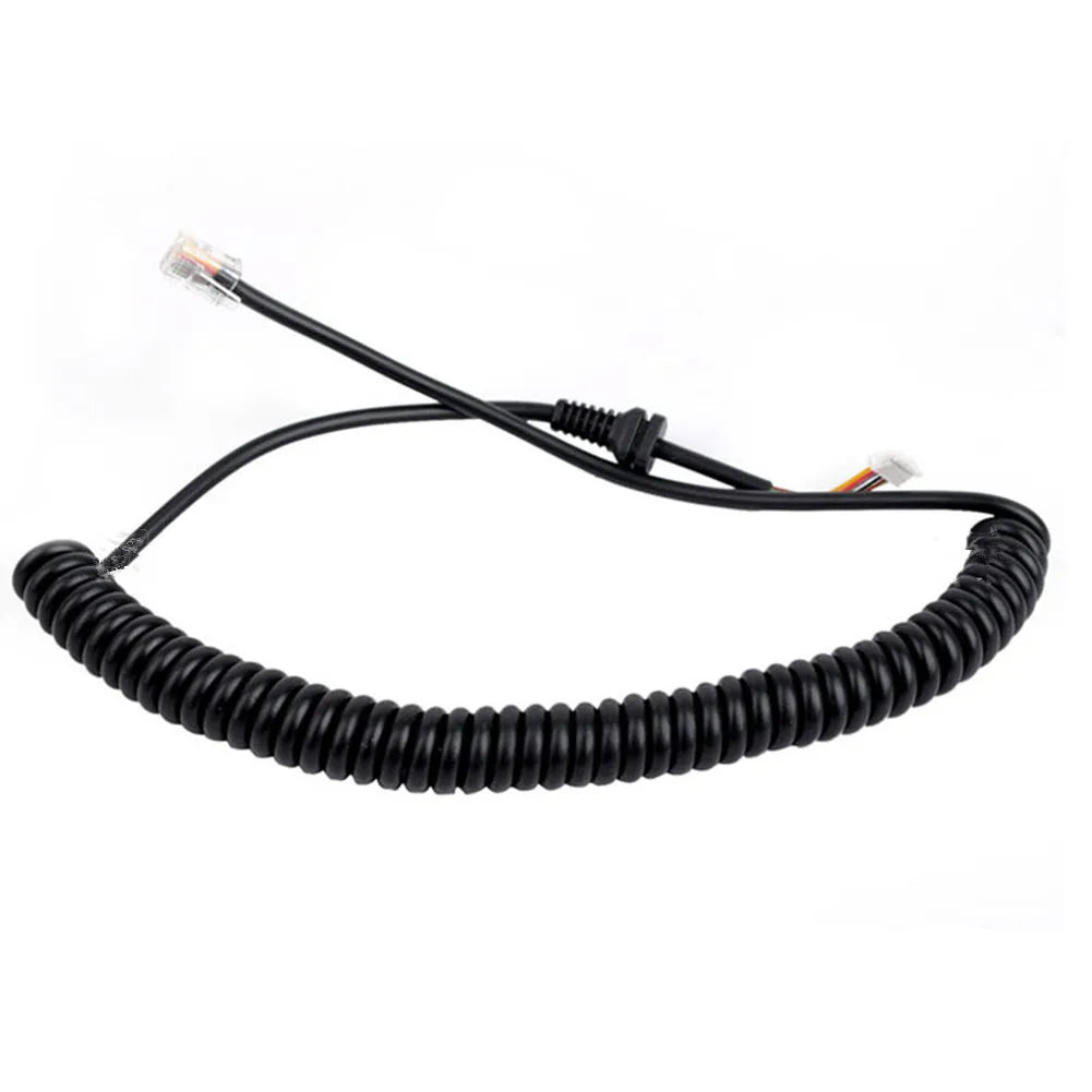 Replacement 6 Pin Microphones Cable Mic Cord Wire Yaesu FT-1900R