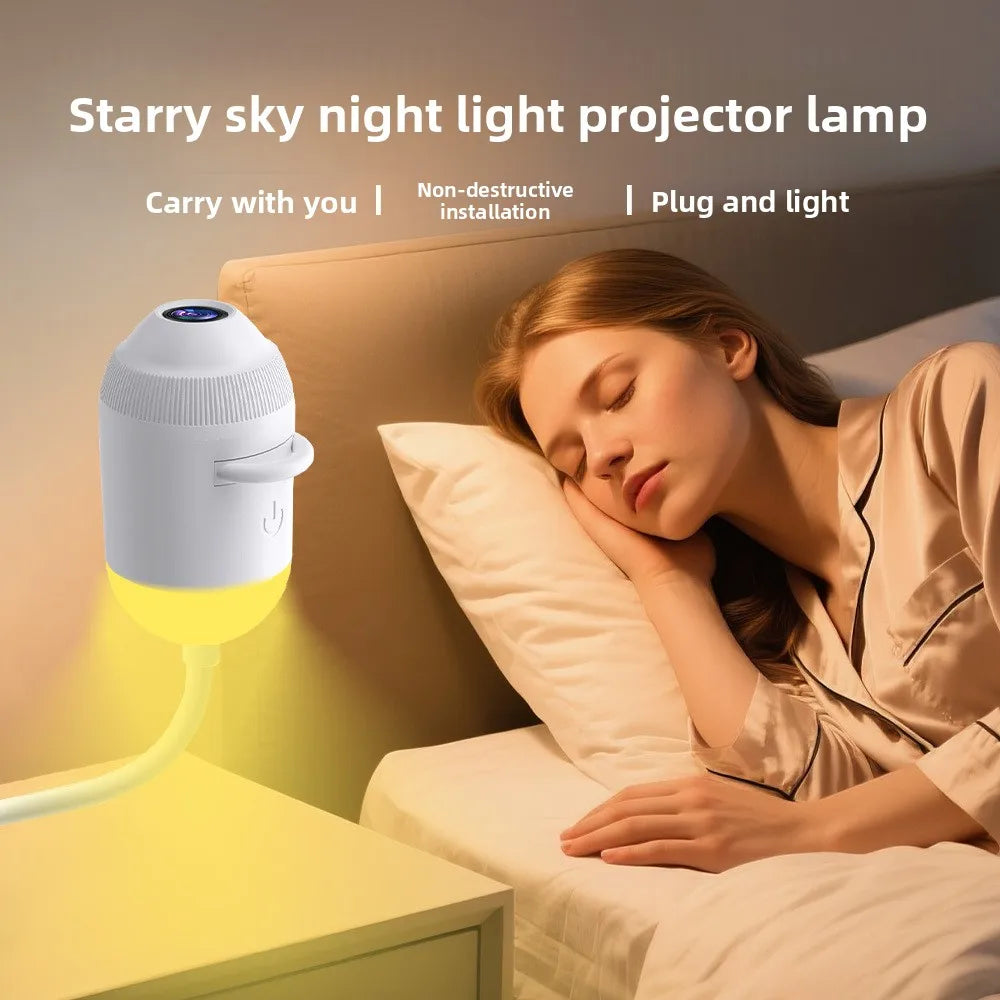USB Starry Sky Projection Night Light Car Bedroom Create Romantic