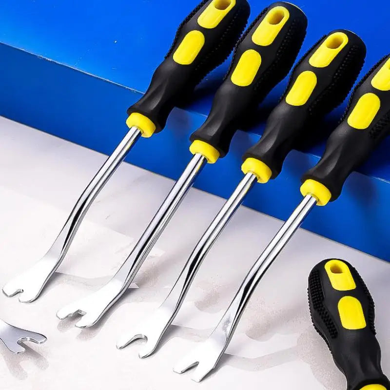 A45 Carbon Steel Nail Puller – Screwdriver-Style Pry Tool