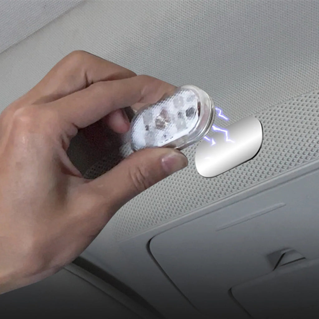 Car LED Touch Lights Wireless Interior Light Auto Roof Ceiling