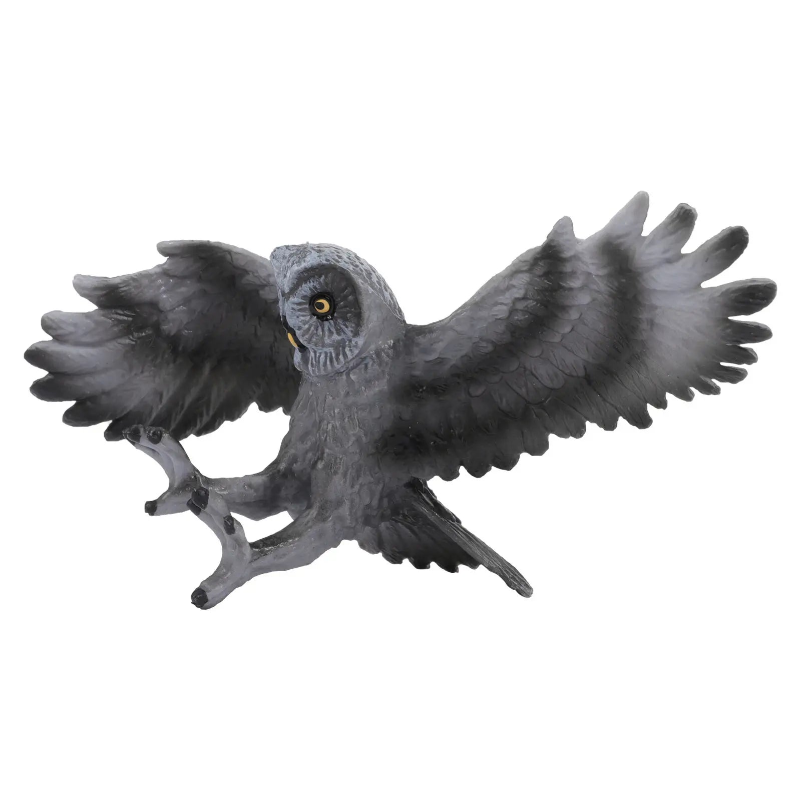 Realistic Simulation Owl Shaped Solid Plastic Home Decoration
