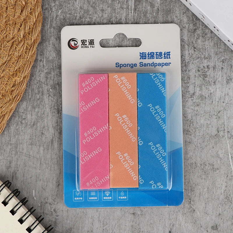 MS-E400-2000 Semi-rigid Sanding Sticks Model Making Tools Plastic Zpaxo