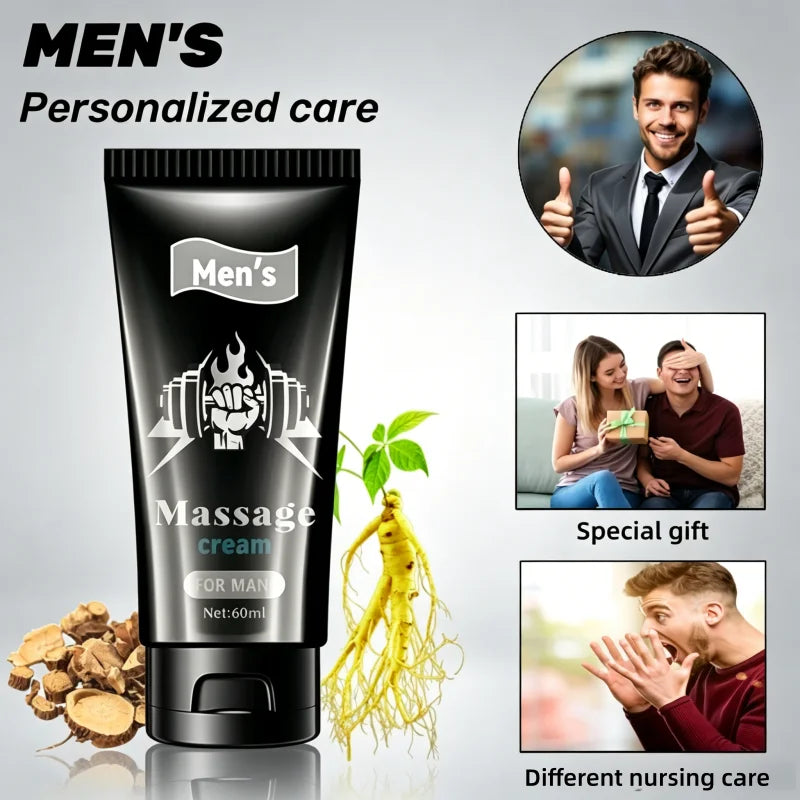 Men's massage cream, nourishes intimate areas, a helpful tool in the bedroom, and a great gift for men. Zpaxo Default Title