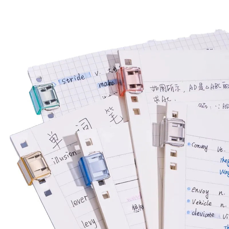 Creative Push Clip File Organization Test Paper Storage