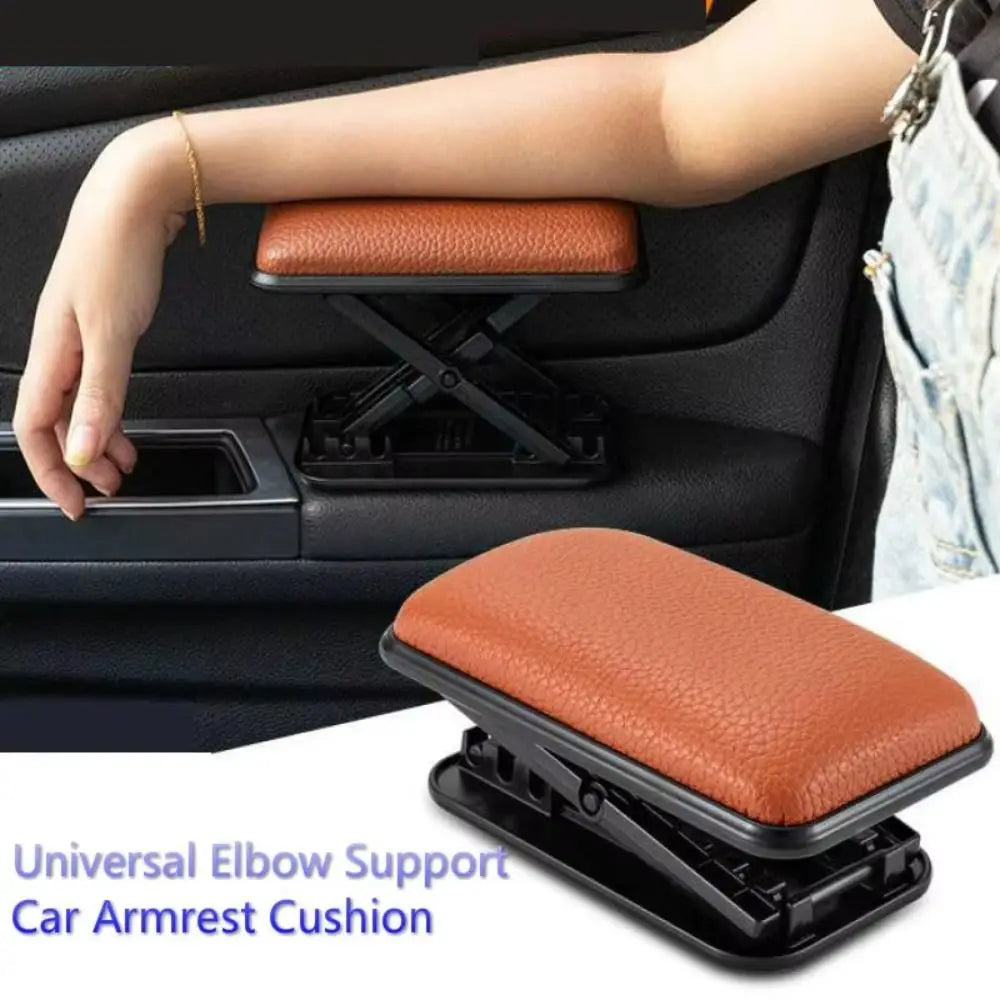 Adjustable Height Car Armrest Pad Anti-fatigue Design Universal Fit Zpaxo