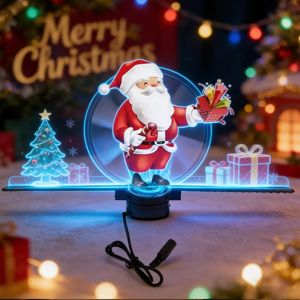 Hologram Fan 16 5-Inch Plug Video Projector LED 3D WIFI App Control