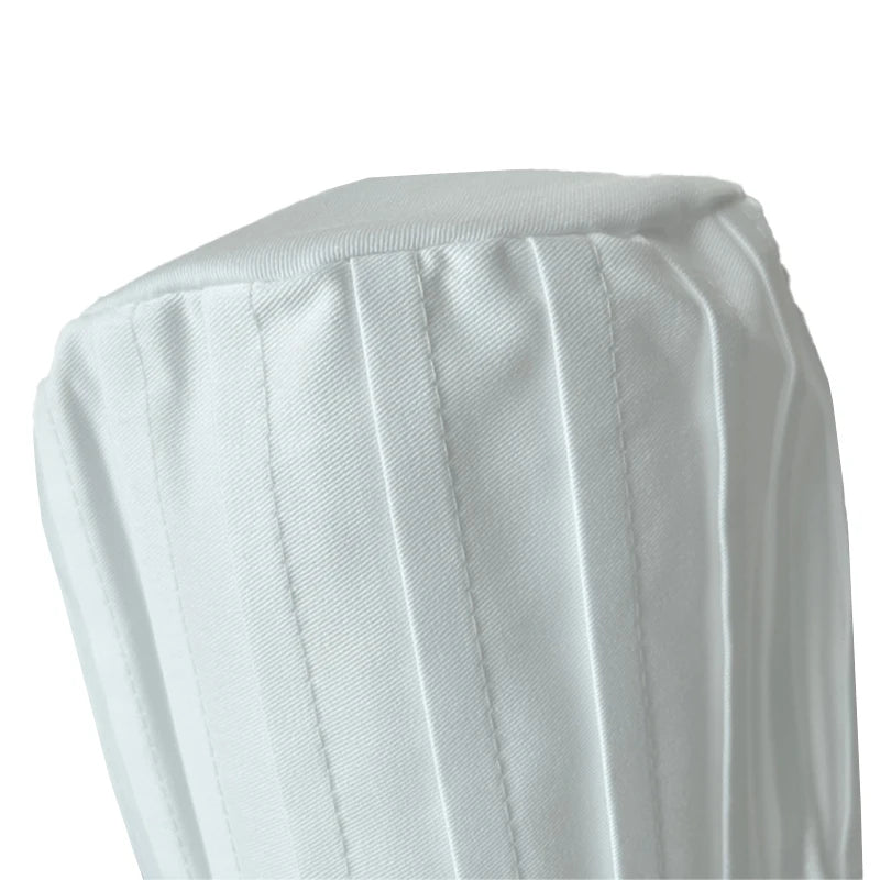 High22/29cm Cook Cap White Chef Hat Waiter Waitress Kitchen Work Hat Hotel Restaurant Canteen Bakery Baker Household Cooking Cap Zpaxo
