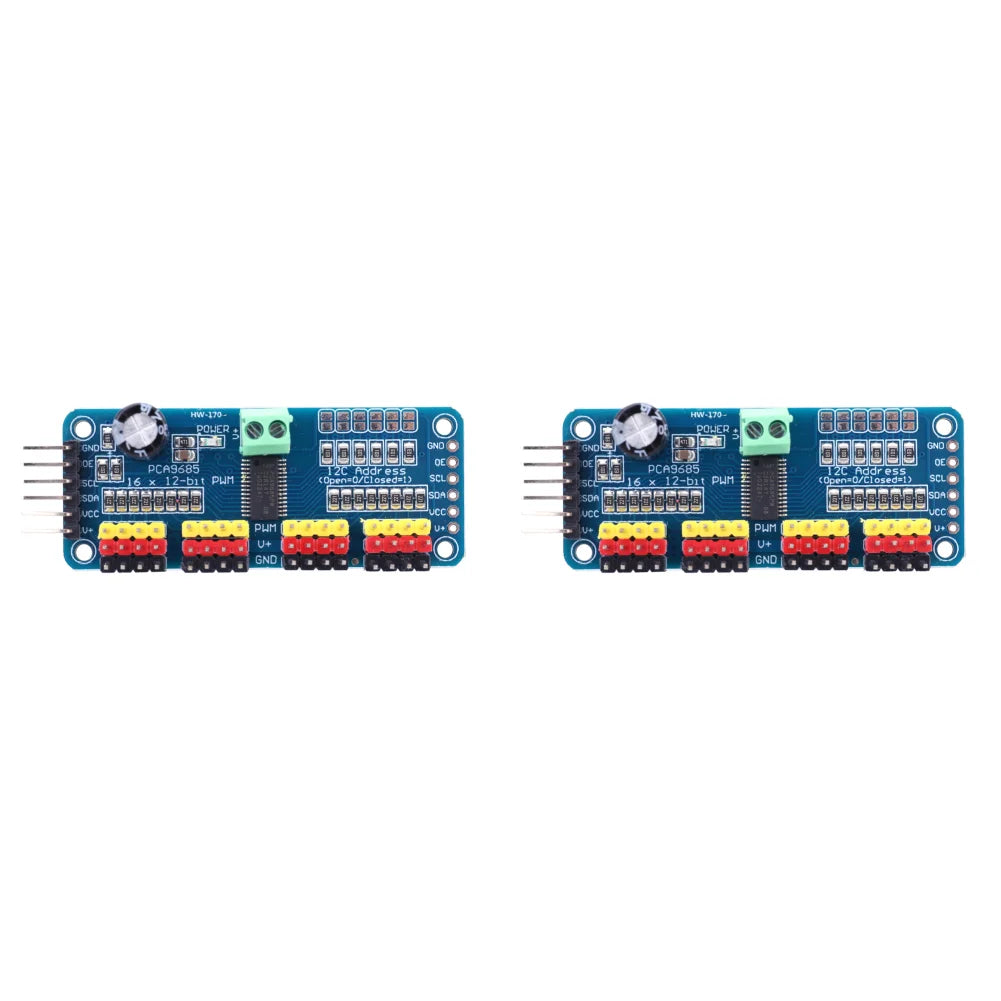 PCA9685 Robot Controller IIC Interface 16 Channel 12-Bit PWM Servo