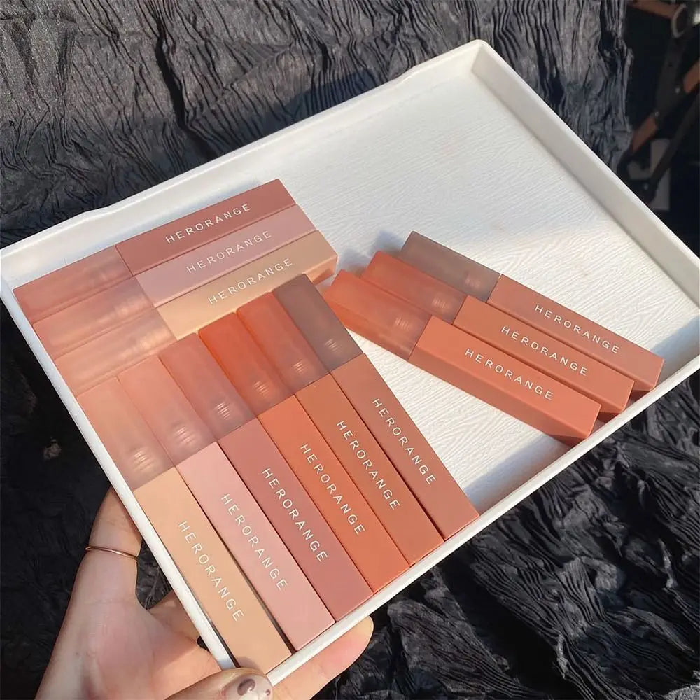 Non-stick Cup Mud Matte Velvet Mist Lipstick Waterproof Pseudo Zpaxo