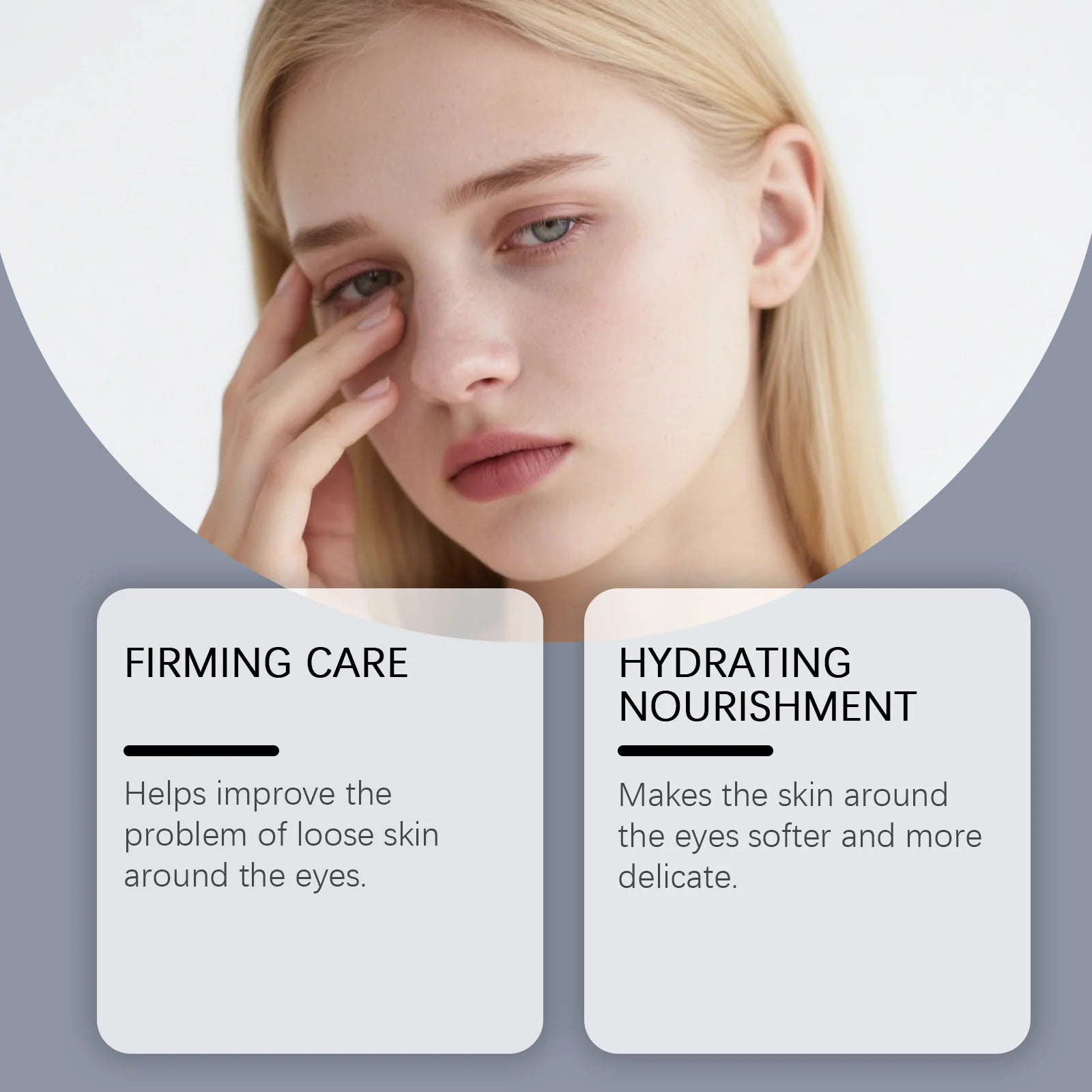Hydrating Lifting Firming Eye Cream Anti-Puffiness Nourishes Refines Delicate Eye Area Skin Tightening Hyaluronic Acid Eye Cream Zpaxo