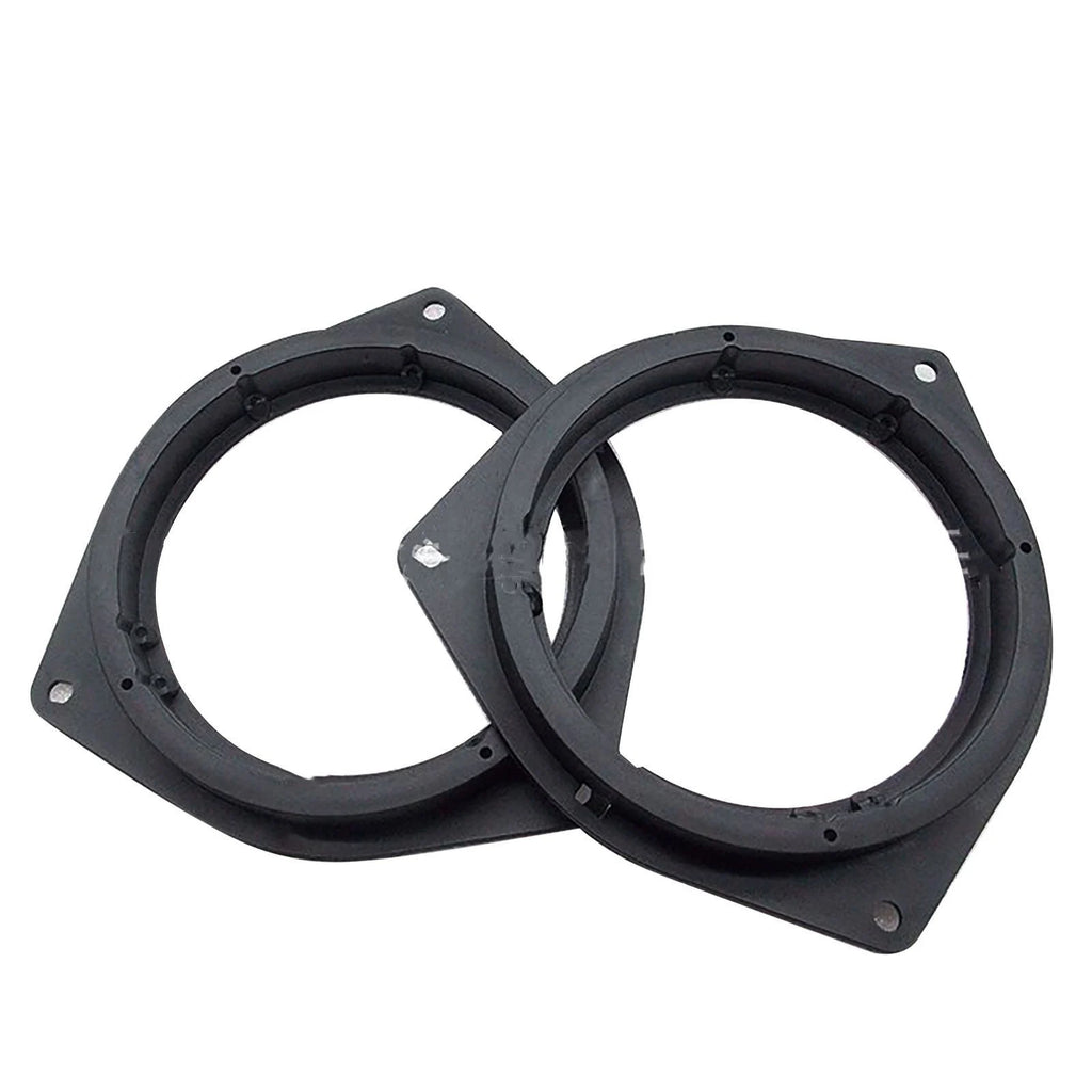 2Pcs/Set 6.5inch Car Speaker Spacers Adapter For Toyota Corolla For Celica For Matrix Plastic Black Mounting Spacer Adaptor Ring