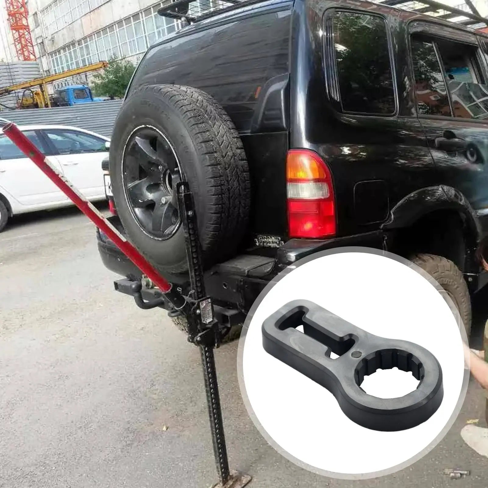 Lift Jack Handle Mount Bracket Seamless Quick Latch Farm Locking