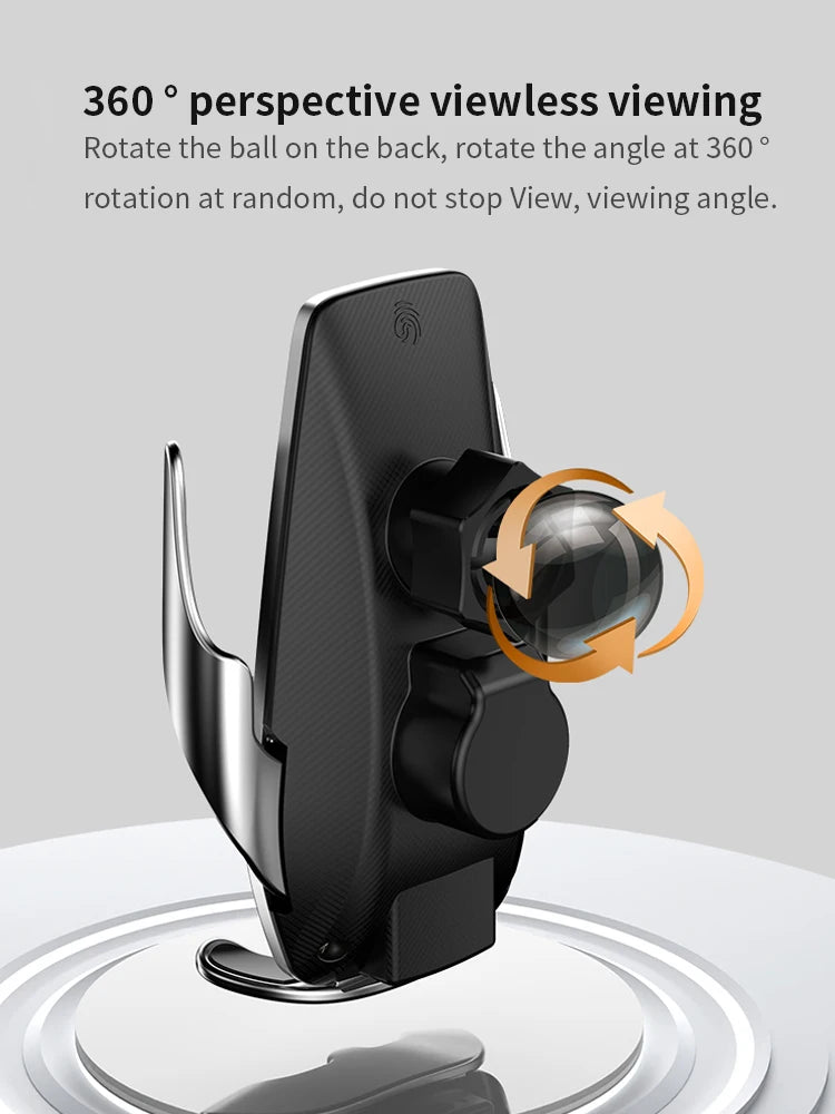 Car Phone Holder For Mercedes-Benz E-Class 2016- 2023 Block -type base wireless bares rack accessories Zpaxo