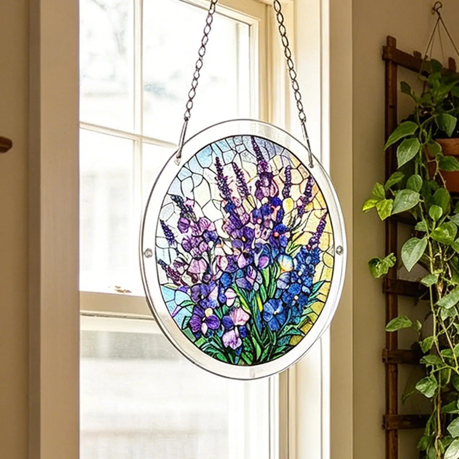 Acrylic Puzzle Suncatcher – Window & Garden Hanging Ornament Suncatcher Ornament Zpaxo