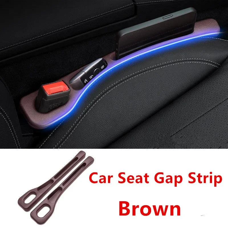 PU Car Seat Gap Leak Mazda 2 3 6 Atenza Axela Demio CX-5 CX5 CX-3 Zpaxo Brown