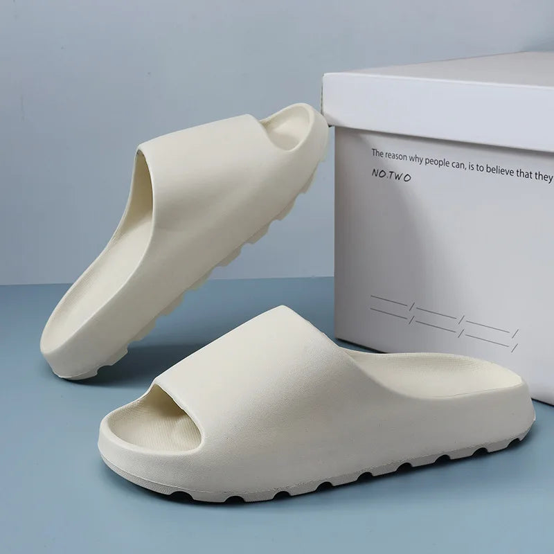 Cloud Thick-Sole EVA Slippers – Unisex Home & Outdoor Sandals
