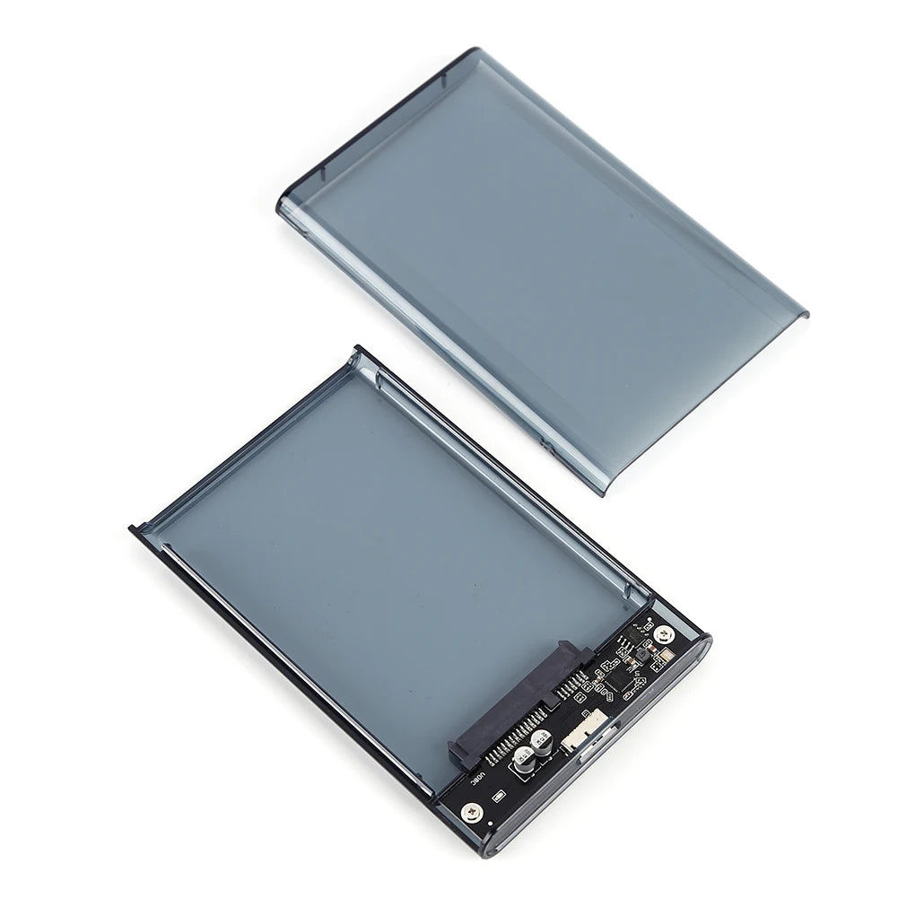 USB 3.0 HDD Enclosure 2.5" SATA HDD SSD External Hard Drive Case 5Gbps High Speed External Hard Drive Disk Box for PC Laptop Zpaxo