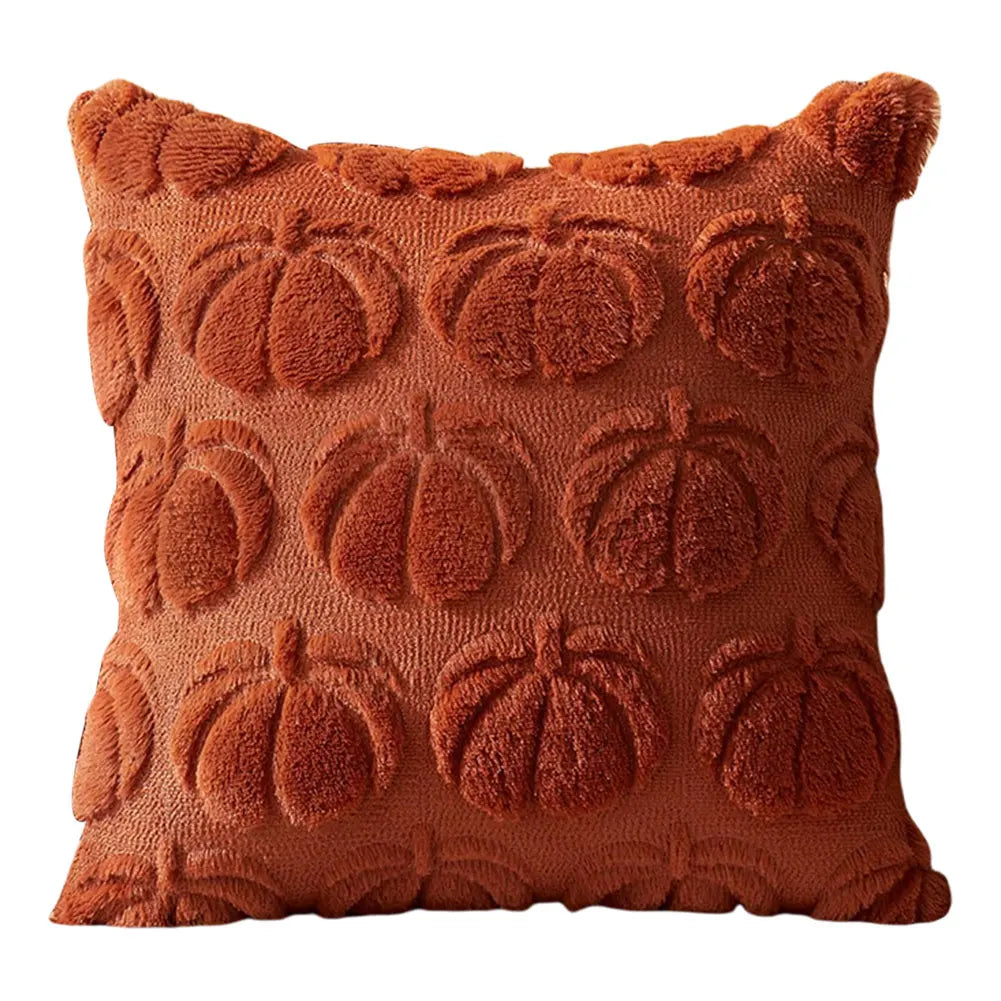 Halloween Ghost Pumpkin Pillowcase Washable Soft Pillow Case Plush Zpaxo M 1PC