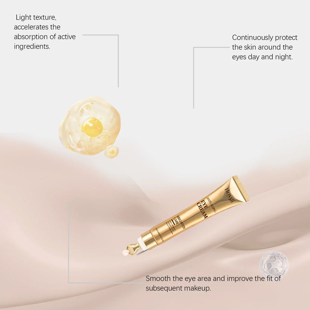 Firming Eye Cream Lifting Eye Bag Dark Circle Removal Fade Fine Line Against Puffiness Deep Moisturizing Nicotinamide Eye Cream Zpaxo