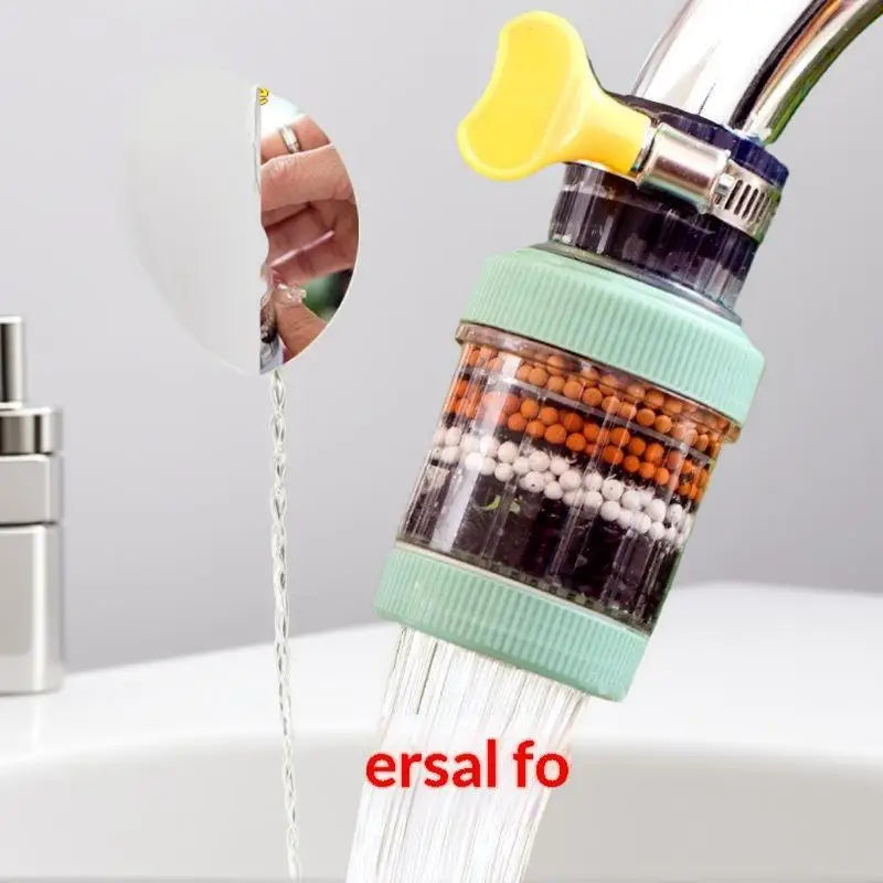 Kitchen Bathroom Shower Rotary Faucet Filter Foamer Universal Water Zpaxo