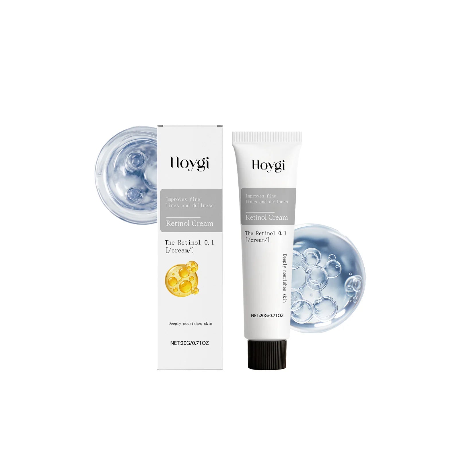 Hoygi Retinol Moisturizing Cream – Brighten & Hydrate Skin Retinol Face Cream Zpaxo 20g boxed
