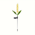 Solar Garden Light Simulation Wind Signal Outdoor Home Decoration Zpaxo white