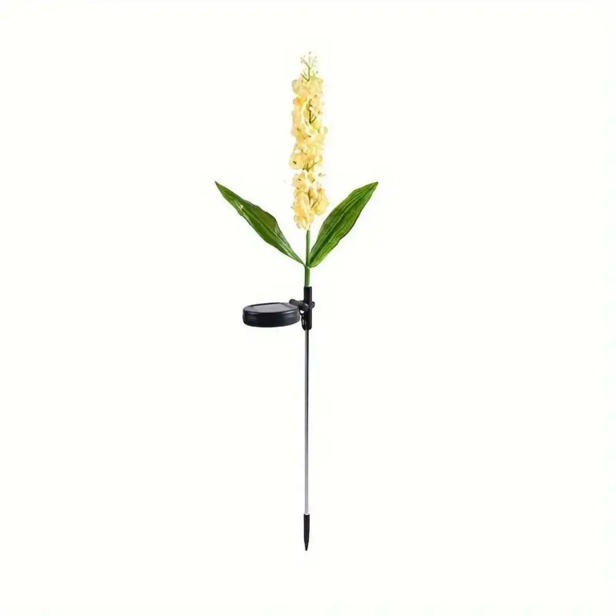 Solar Garden Light Simulation Wind Signal Outdoor Home Decoration Zpaxo white