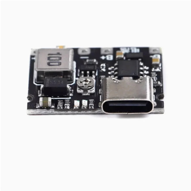 3.7V to 9V 5V multimeter modification 18650 lithium battery charging, boosting and discharging integrated adjustable module 2A Zpaxo