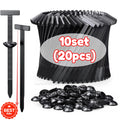 Self-locking Universal Nylon Cable Tie Buckle Heavy Duty Zip Ties with Pin & Button Car Daily Repair Fastening Strap Clip Cable Zpaxo 10 SET