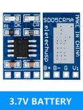 MPPT Solar Charge Controller 1A 3.2v 3.7V 18650 LiPo Li-ion Lithium Battery Charger Module SD05CRMA Solar Panel Battery Charging Zpaxo 3.7v bATTERY 10pcs