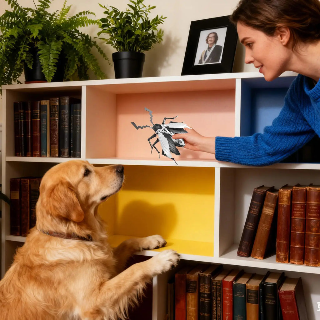 Animal Toys For Kids Fun Joint Movable Toy Roach Assembly Desk Ornament For Home Living Room Bedroom Bookshelf Dresser Mantel Zpaxo