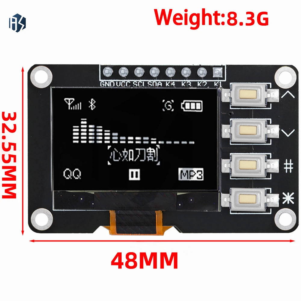 1 3-Inch Square TFT Display ST7789 LCD Module 240 SPI Interface Zpaxo