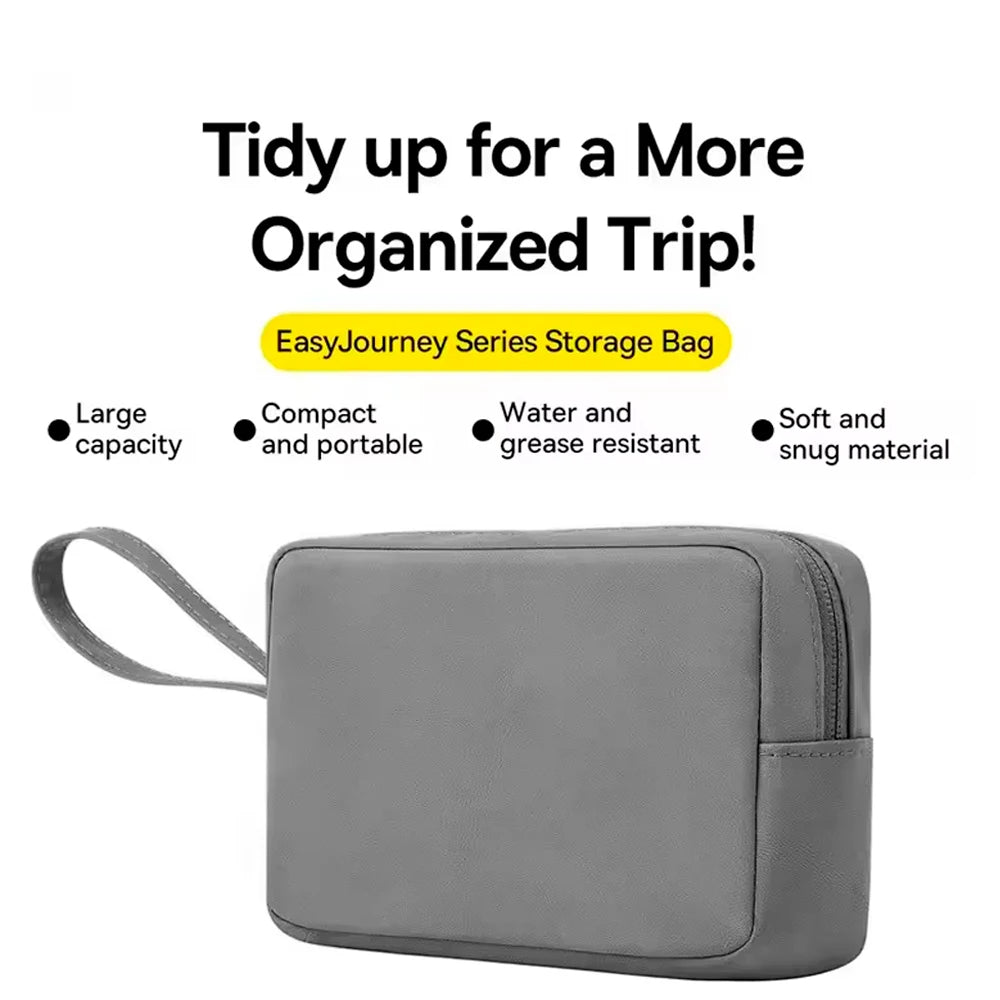Travel Portable Storage Bag Waterproof Grease Proof Pouch Earphone Zpaxo